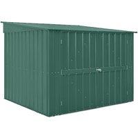 Mercia 6 x 6 Feet Globel Bike Locker - Steel/Metal - Green