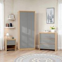 Seconique Seville Bedroom Set in Grey