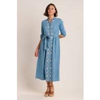 Brakeburn Women's VIVIANA DRESS in Blue | Size: 10