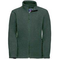 Russell Full Zip Outdoor Fleece Jacket in Bottle Green | Size: 3-4 Years