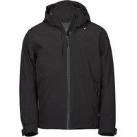 TEE JAYS Men's All Weather Jacket in Black | Size: XL