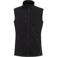 Brook Taverner Men's Rochester Fleece Gilet in Black | Size: 2XL