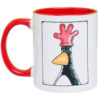 Wallace & Gromit Wanted Poster Feathers McGraw Mug in White