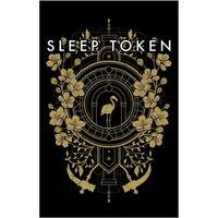 Sleep Token Even In Arcadia Crest Textile Poster in Black