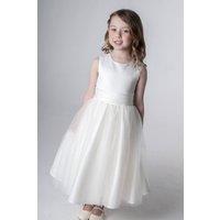 UK Flower Girl Boutique Girl's Betsy Ivory Flower-Girl Dress | Size: 6-12 m