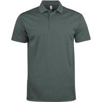 Clique Men's Basic Active Polo Shirt in Bottle Green | Size: 2XL