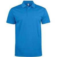Clique Men's Basic Active Polo Shirt in Blue | Size: Medium
