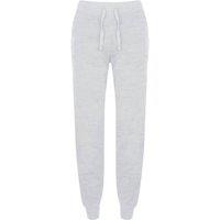 Skinni Fit Women's Skinnifit Slim Cuffed Jogging Bottoms/Trousers in Grey | Size: XS