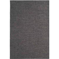THE RUGS Magic Plain Outdoor Indoor Rug Dark Grey Weatherproof Jet Washable | Size: 160 cm diameter