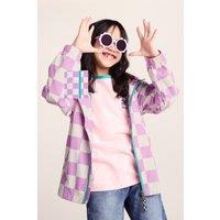 TOG24 'Cohampshire' Shaun the Sheep Waterproof Jacket in Lilac | Size: 7-8 Years