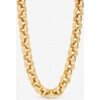 Mood Women's Gold Plated Statement Chain Necklace