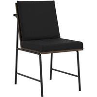 Lemon Pavilion Furniture Scout Indoor Dining Chair- House Weave/Rubber Wood - Flat Pack in Black | Size: 2 Pack