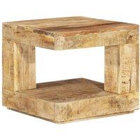 Berkfield Home Coffee Table 45x45x40 cm Solid Wood Mango | Size: 45 x 45 x 40 cm