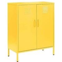 Moderna Sideboard Cabinet Yellow 80cm