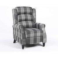 SquareBoxx Kensington Premier Recliner Armchair in Grey