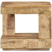 Berkfield Home Coffee Table 45x45x40 cm Solid Wood Mango | Size: 45 x 45 x 40 cm