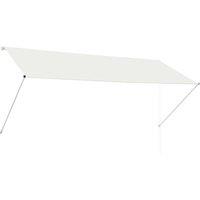 Berkfield Home Retractable Awning 300x150 cm Cream