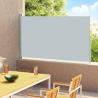 Berkfield Home Patio Retractable Side Awning 180x300 cm Grey
