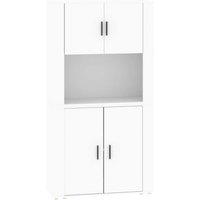 Berkfield Home Highboard White Engineered Wood