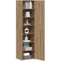 Berkfield Home Highboard Artisan Oak 45x42.5x185 cm Engineered Wood in Brown