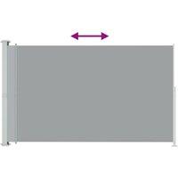 Berkfield Home Patio Retractable Side Awning 180x300 cm Grey