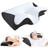 Hinsinc Ergonomic Memory Foam Pillow For Neck Shoulder Pain Relief