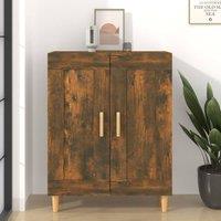 Berkfield Home Sideboard Smoked Oak 69.5x34x90 cm Engineered Wood in Brown