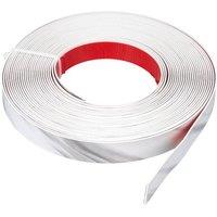 Living and Home 10m Self Adhesive Marble Effect Edging Trim Strips in White
