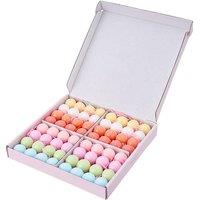 Living and Home 64-Piece Bath Bomb Set with 8 Different Scents