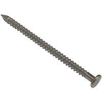 Forgefix Annular Ring Shank Nail Bright Finish 65Mm Bag Weight 500G in Silver
