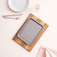 Betterware Essentials 31cm Non-Stick Oven Tray in Silver