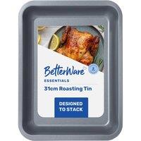Betterware Essentials 31cm Non-Stick Roasting Tin in Silver