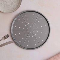 Betterware Essentials 33cm Non-Stick Pizza Tray in Silver