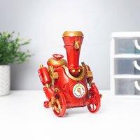 Menkind Construct & Create Mist Chimney Steampunk Robot Construction Kit in Red