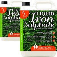 Homefront Liquid Iron Sulphate Greens Grass Hardens Turf 10L in Clear | Size: 10kg