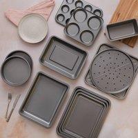 Betterware Essentials Non-Stick 12 Piece Baking Set in Silver