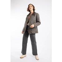 Weird Fish Women's Osanna Printed Wadded Country Jacket in Brown | Size: 10