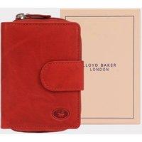 Lloyd Baker Women's Mia Leather Card Holder in Red