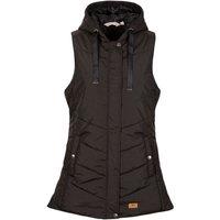 Trespass Women's Juniper Padded Gilet in Black | Size: 3XL