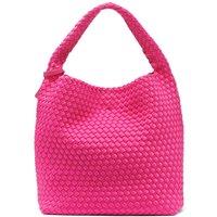 DKNY Women's Giselle Hobo Hot Pink