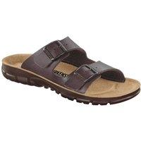 Birkenstock Men's Bilbao Sandal in Dark Brown | Size: 10.5