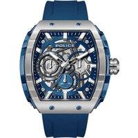 Police Men's PEWGQ0063002 Extreme 49mm Quartz Watch in Blue