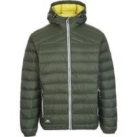 Trespass Men's Whitman II Down Jacket in Dark Green | Size: 2XL