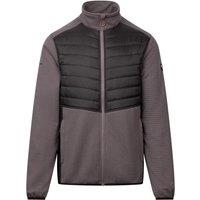 Trespass Men's Hanlonton Fleece AT200 Hybrid Jacket in Mid Grey | Size: XL