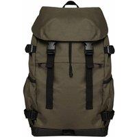 Native Spirit Men's Plain Polyester Backpack in Light Khaki