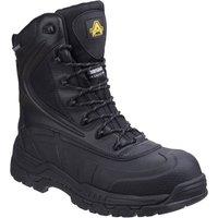 Amblers Men's 'AS440' Waterproof Safety Footwear in Black | Size: 4