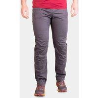 Alpkit Men's Bloc tough cotton climbing trousers in Grey | Size: 30R