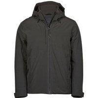 TEE JAYS Men's All Weather Jacket in Black | Size: Large