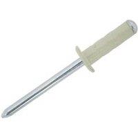 JRP Riveting Products Dome Head Rivets 4.8 x 15mm - Box of 500 in Beige