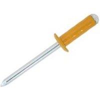 JRP Riveting Products Dome Head Rivets 4.8 x 15mm - Box of 500 in Orange